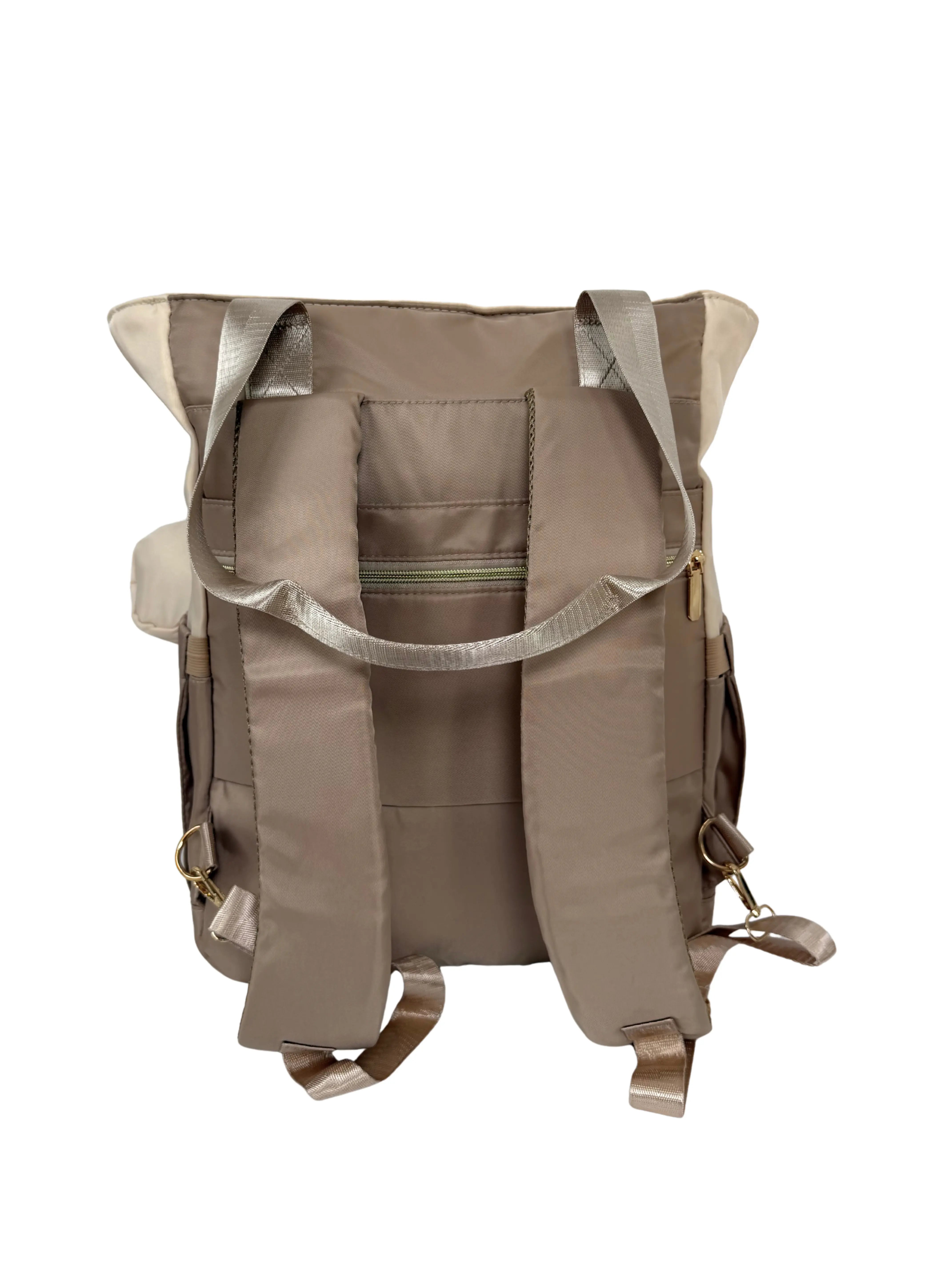 Sac à Dos de Voyage Taupe - crème MonMinot