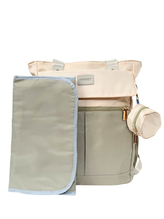 Sac à Dos de Voyage Vert sauge - beige MonMinot